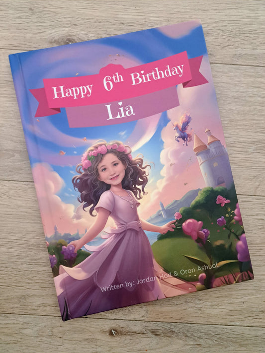 Personalized Birthday Book (Unicorn Theme)